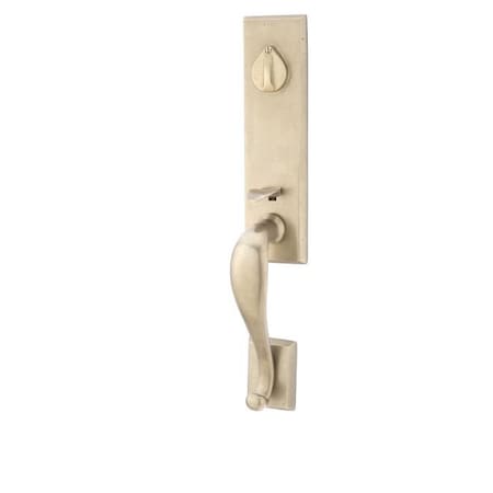 Emtek Tumbled White Bronze Handleset 452512TTTWBRH 452512TTTWBRH